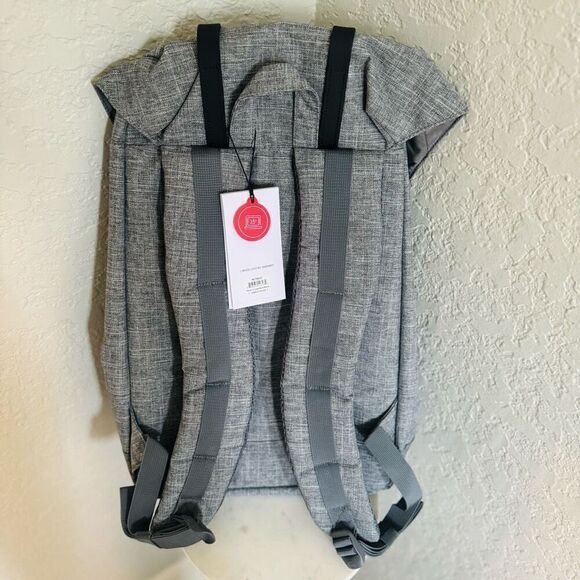 Herschel‎ Supply Co. "Retreat' Little America Backpack, Gray/Black NWT - Picture 11 of 16